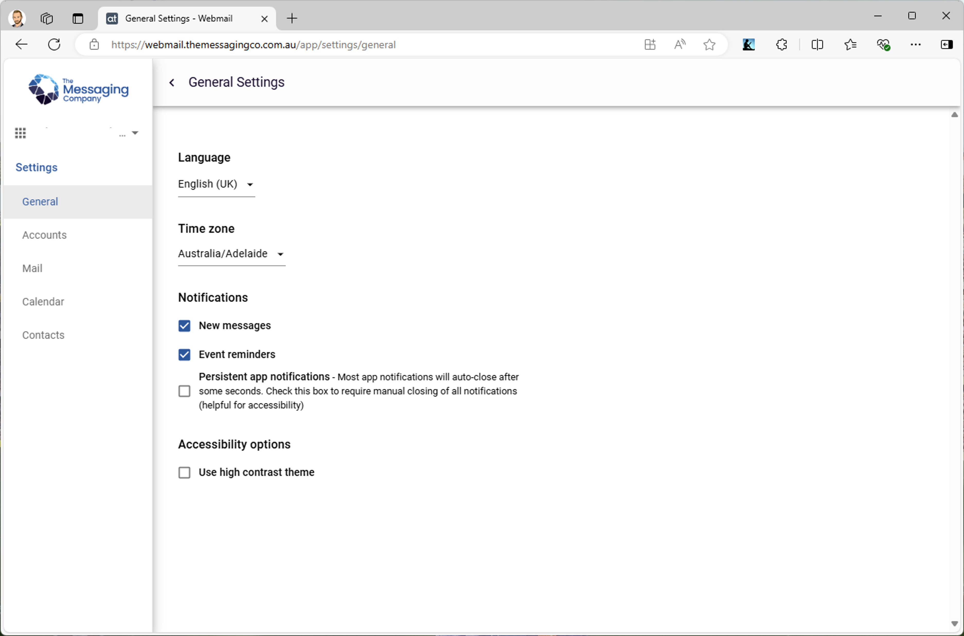 Webmail - Settings - General.png