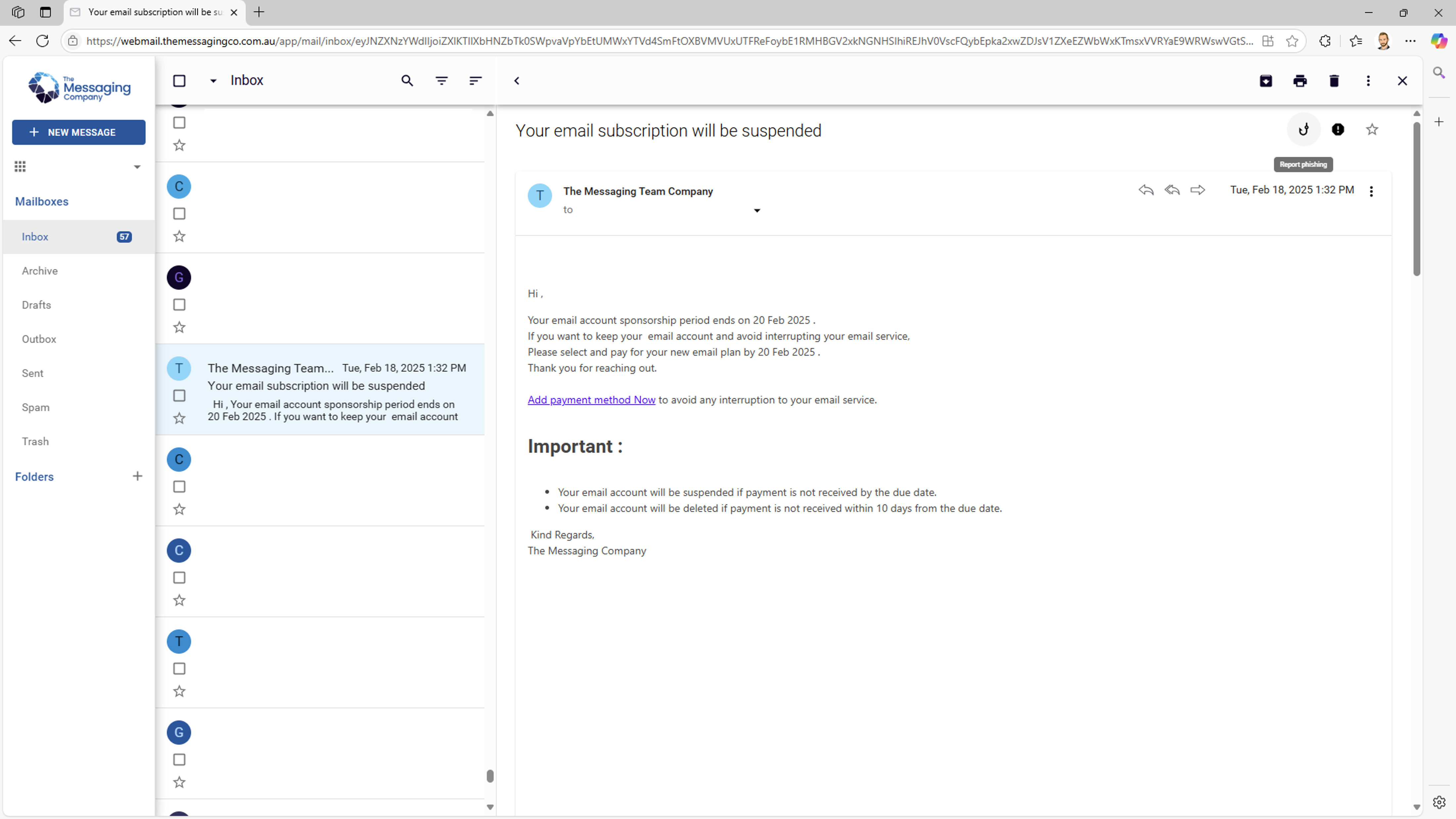 Webmail_Report phishing_Email selected_report phishing.png