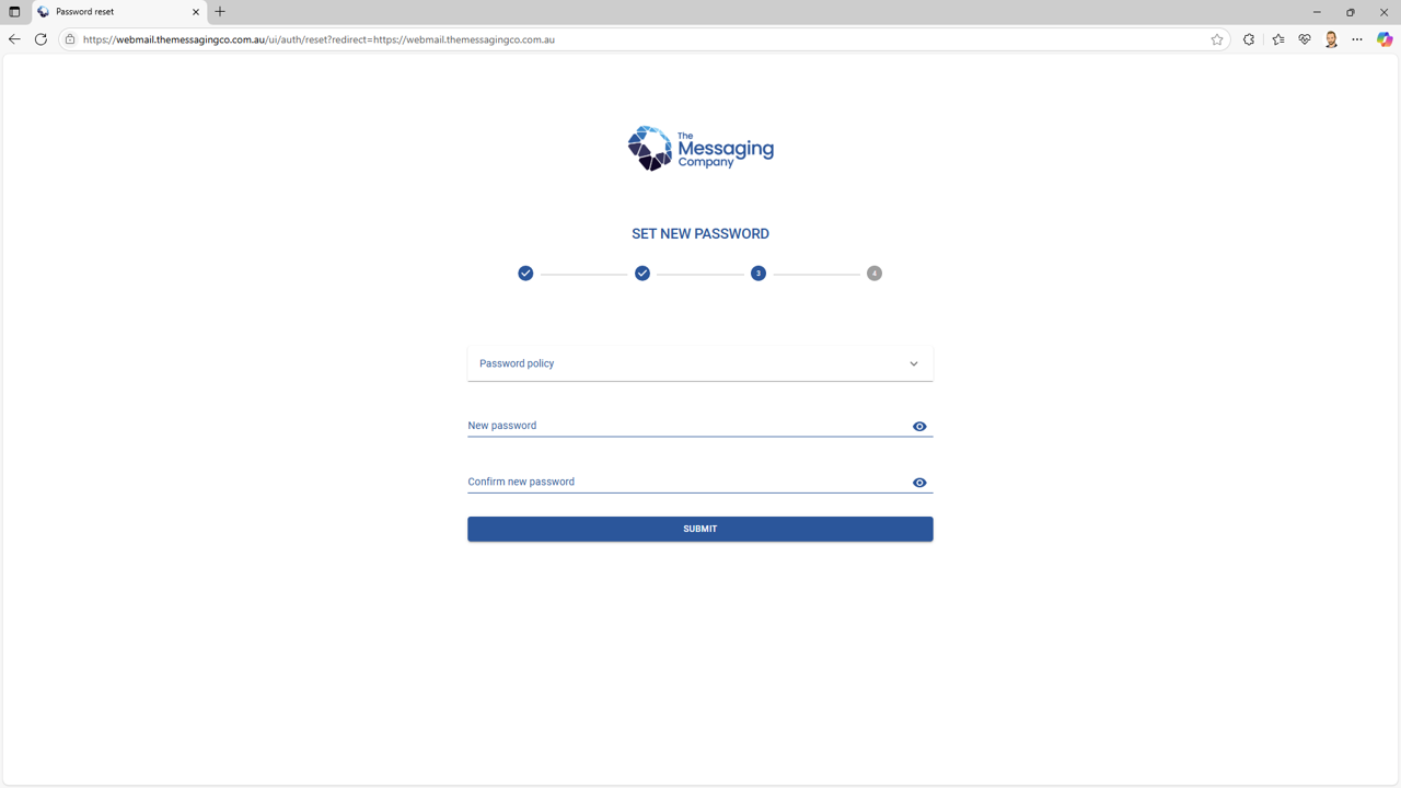 Webmail - Reset Password - Set new password.png