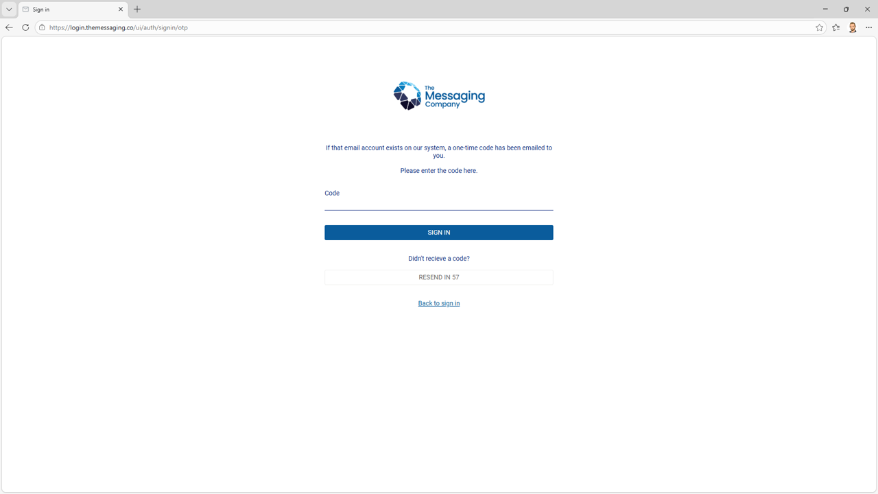 TMC_Sign-up_Sign in another way - Enter one-time code.png