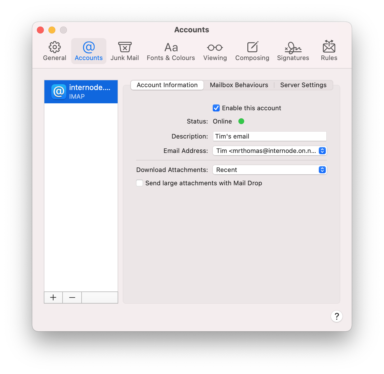 Mail On A MacOS Device The Messaging Company