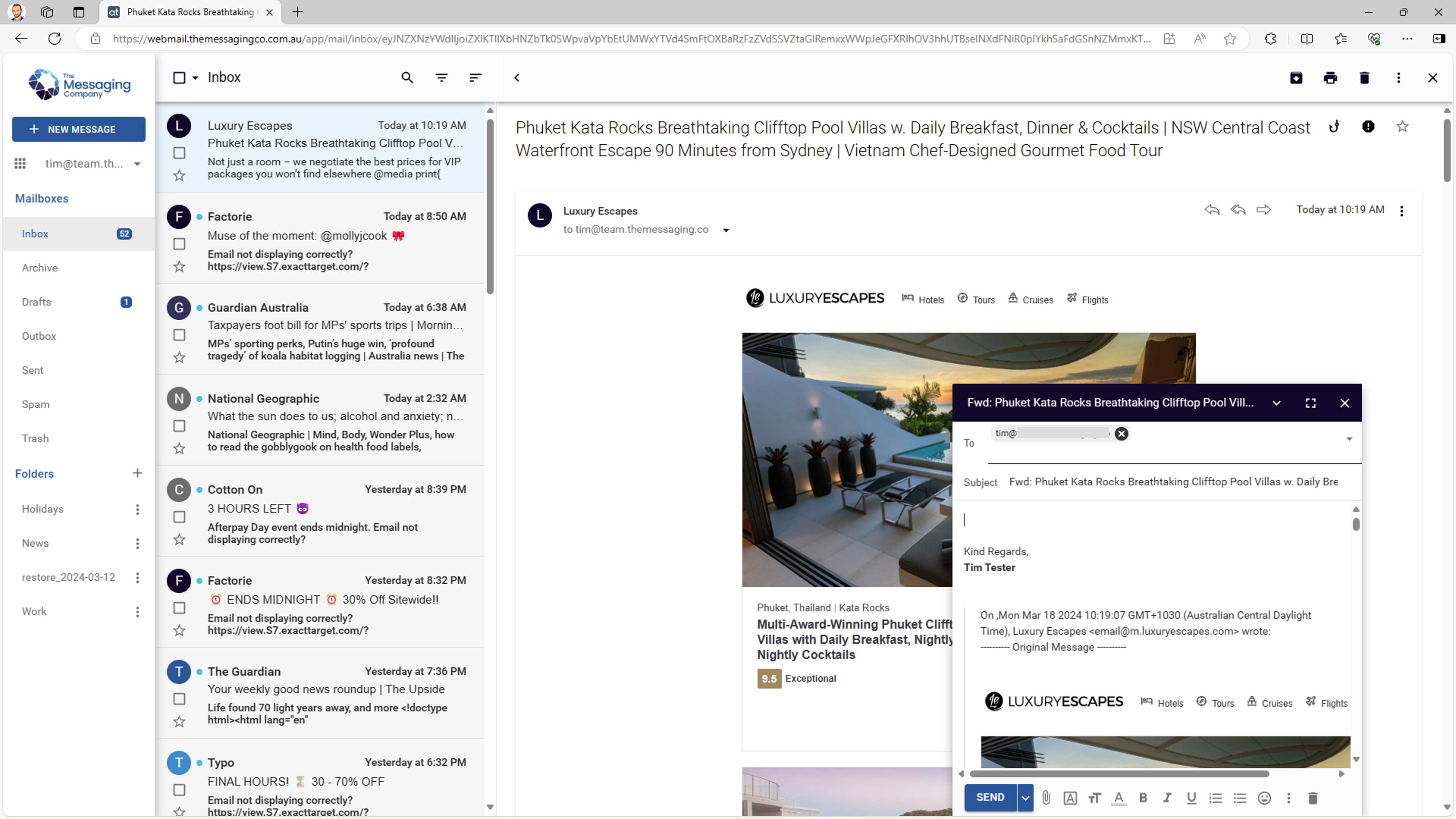 Webmail - Inbox - Email selected - Forward window.png