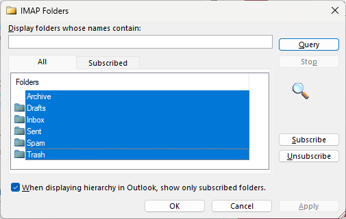 Outlook - Subscribed folders - IMAP Folders - Folders selected.png